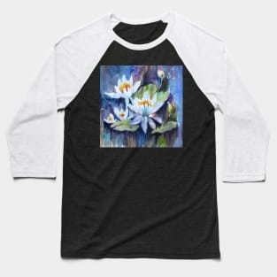 Waterlilies Baseball T-Shirt